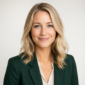 Portrait of Elin Andersson, fictional consumer finance editor