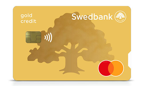 Betal- och kreditkort Mastercard Guld