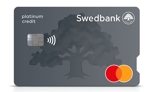 Betal- och kreditkort Mastercard Platinum